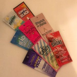 Assorted Tanning Lotion Packs